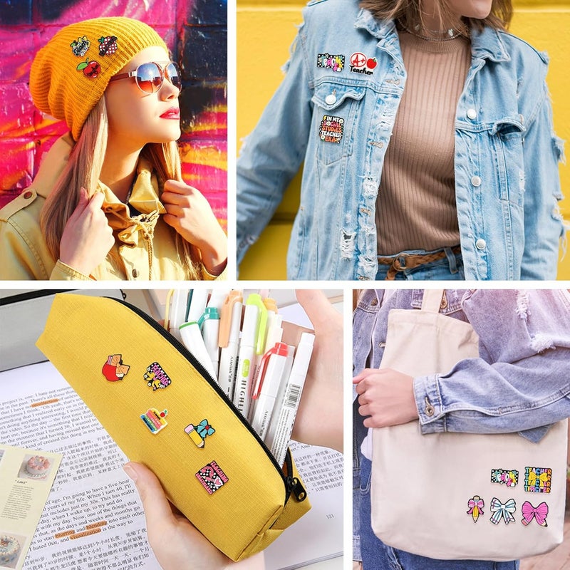 Ibuclein Pins for Backpacks DIY kawaii Lapel Pins Badges Bulk Cute Brooch Pin Funny Button Pin for Girl Bags Cloths Decor Accessories gifts - Image 4